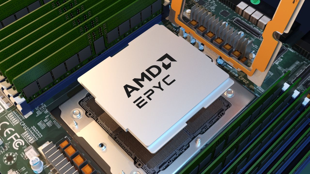 AMD EPYC: 3D model